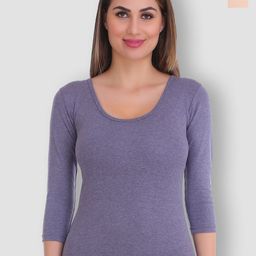 SELFCARE Women Pack Of 2 Round Neck Thermal Tops-picture-44