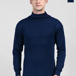 Lux Cottswool Pack Of 2 Turtle Neck Thermal Tops-image-25