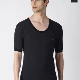 Dollar Ultra Pack Of 2 Striped Cotton Thermal Tops-image-55