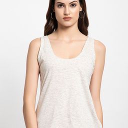 ARMISTO Women Off White PO2 Solid Thermal Vest-image-49