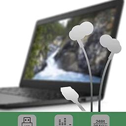 DUNGZDUZ USB Earbuds Headphones for Computer, Noise-Isolation in-Ear Earphones with Microphones, USB DAC & 1.8M Cord, Universally Compatible with Laptop, Desktop PC, Mac, BSU-02B image 4