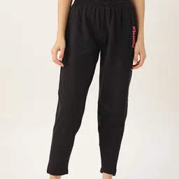 MBeautiful Women Black Comfort Fit Cotton Fleece Lounge Pants-picture-41