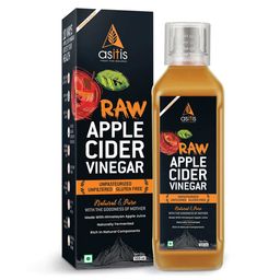 AS-IT-IS Nutrition Raw Apple Cider Vinegar with Mother,  0.5 L  Natural -19
