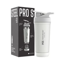 MuscleBlaze Steel Shaker Pro,  Pristine White  700 ml -image-14