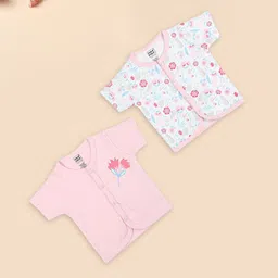 MeeMee Infants Pack Of 2 Printed Pure Cotton Jablas-19