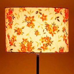 new era Blender Multicolour Cottan Fabric Printed Lampshade-picture-9