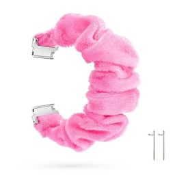 Colorcase Smart Watch Strap Compatible with Fastrack Reflex Kruz Smart Watch - Elastic Strap - Pink image 1