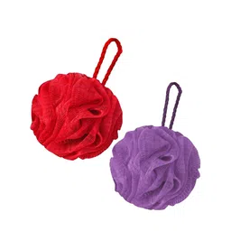 GUBB Set of 2 Bath Loofah - Coral & Lilac-30