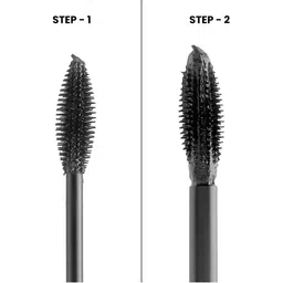 MARS Double Trouble Mascara - 2-Step Volumizing & Lengthening - Jet Black image 4