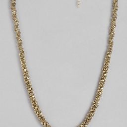 RICHEERA Brass Gold-Plated Necklace-88