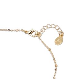 Accessorize Alloy Stone Studded Initial Sparkle Minimal Chain image 2
