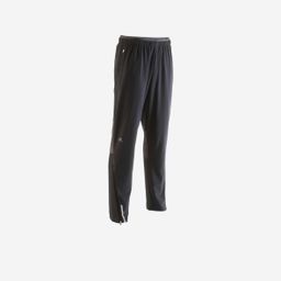 Men's Breathable Running Track Pants - BLACK-image-72