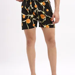 SHOWOFF Printed Mid Rise Boxers AM-149-7_Black-image-84
