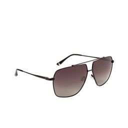 EQUAL Brown Lens & Black Aviator Sunglasses with UV Protected Lens 7005 63011-145 C2-20