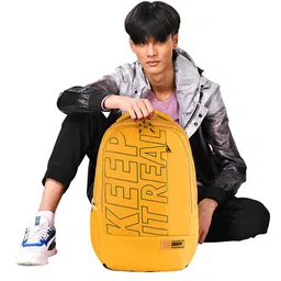 Gear Kids Typography Printed Backpack image 1