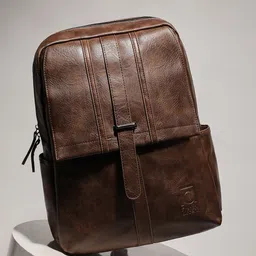 French Accent Men Non-Padded Backpack-54