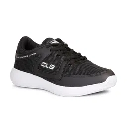 Columbus Men Black Mesh Running Non-Marking Shoes-picture-31