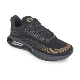 Columbus Men Black Textile Running Non-Marking Shoes-image-21