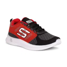 Columbus Men Black & Red Running Shoe-picture-22