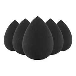 FEELHIGH Set Of 5 Makeup Blender Sponges - Black-54