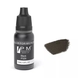 GOOCHIE Permanent Makeup Eyebrow Micro Pigment Color - 15ml - Black-63