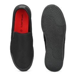 OFF LIMITS Men Black Mesh Walking Non-Marking Shoes image 4
