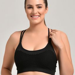 MAKCLAN Black Bra Lightly Padded-image-39