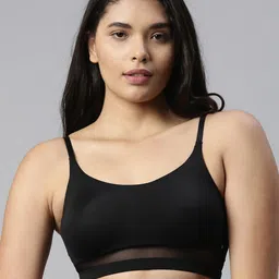Enamor Non Padded Non-Wired Full Coverage Detachable Multiway Straps Bralette-picture-23