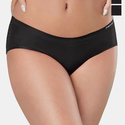Sonari Pack Of 3 Mid-Rise Seamless Hipster Briefs-picture-46