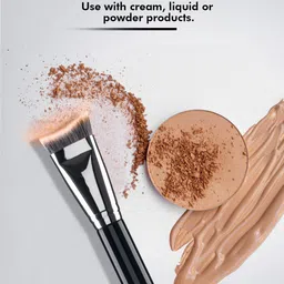 VEGA PROFESSIONAL VPPMB-07 Soft Bristles Cheek Hug Contour Brush - Black image 2