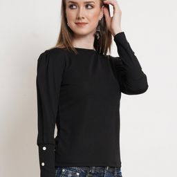 Popwings Black Solid Top-image-13