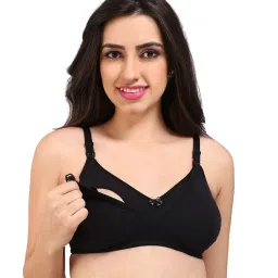 Bralux Women's Sangam Black Color Maternity Bra-picture-16
