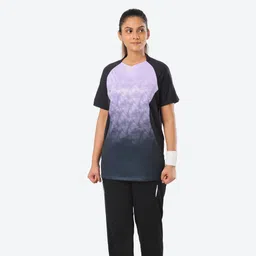 flx Women's Cricket Polo WCP 500 Comfortable & Stretchable Black-picture-40