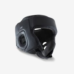 Adult Boxing Open Face Headguard 900 - Black-image-30