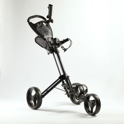 Golf Compact 3 Wheel Trolley Black-image-42