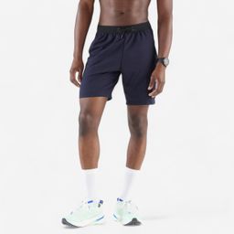 KIPRUN Run 500 Dry Men's Running Shorts Blue/Black-15