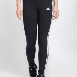 Adidas W 3S LEG Women Sports Tights Black-image-5