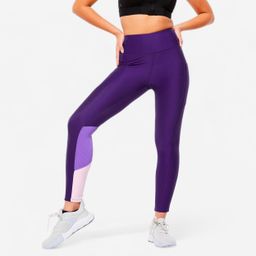 Women Gym Leggings with Phone Pocket - Purple/Lilac-image-69