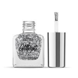 Renee Glitterati Nail Paint 10ml - Silver Flake-42