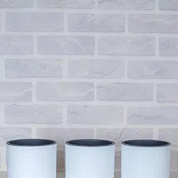 Craftter 3- Pcs White Polypropylene Round Planter-image-10