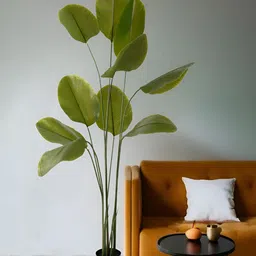 Kuber Industries Green Artificial Plant With Pot-image-30