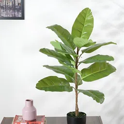 Home Bloom Green Bird-Of-Paradise Artificial Plant With Pot-16