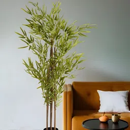 Kuber Industries Green Artificial Plant With Pot-image-34