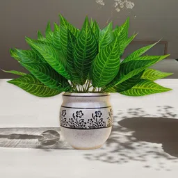 ARTSY Green 2Pcs Artificial Flowers & Plants-9