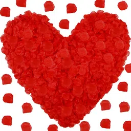 BS AMOR Red Rose Petals 500 Pieces Artificial Flowers-image-59