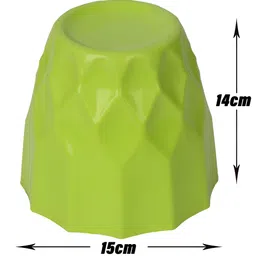 Kuber Industries White & Green 3 Pcs Textured Planters image 5