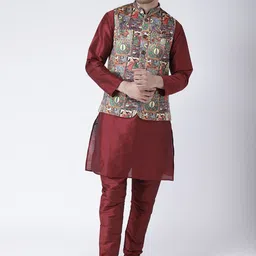 hangup plus Men Kurta with Churidar-image-71