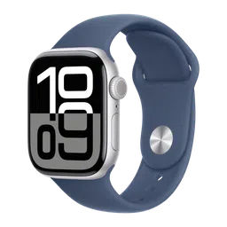 Apple Watch Series 10 GPS+Cellular with Sport Band - M/L (42mm Retina LTPO3 OLED Display, Silver Aluminium Case)-image-53