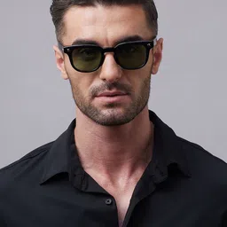 Shisen Fox OSAKA BLACK/CRYSTAL Unisex Sunglass 48-image-7