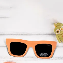 Kool Kidz Kids Square Sunglasses with Polarised and UV Protected Lens KKSP S-5043 OR-image-95